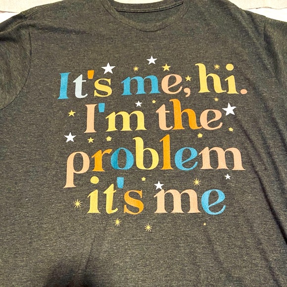 Taylor Swift Anti Hero Lyrics Tee - Picture 1 of 1